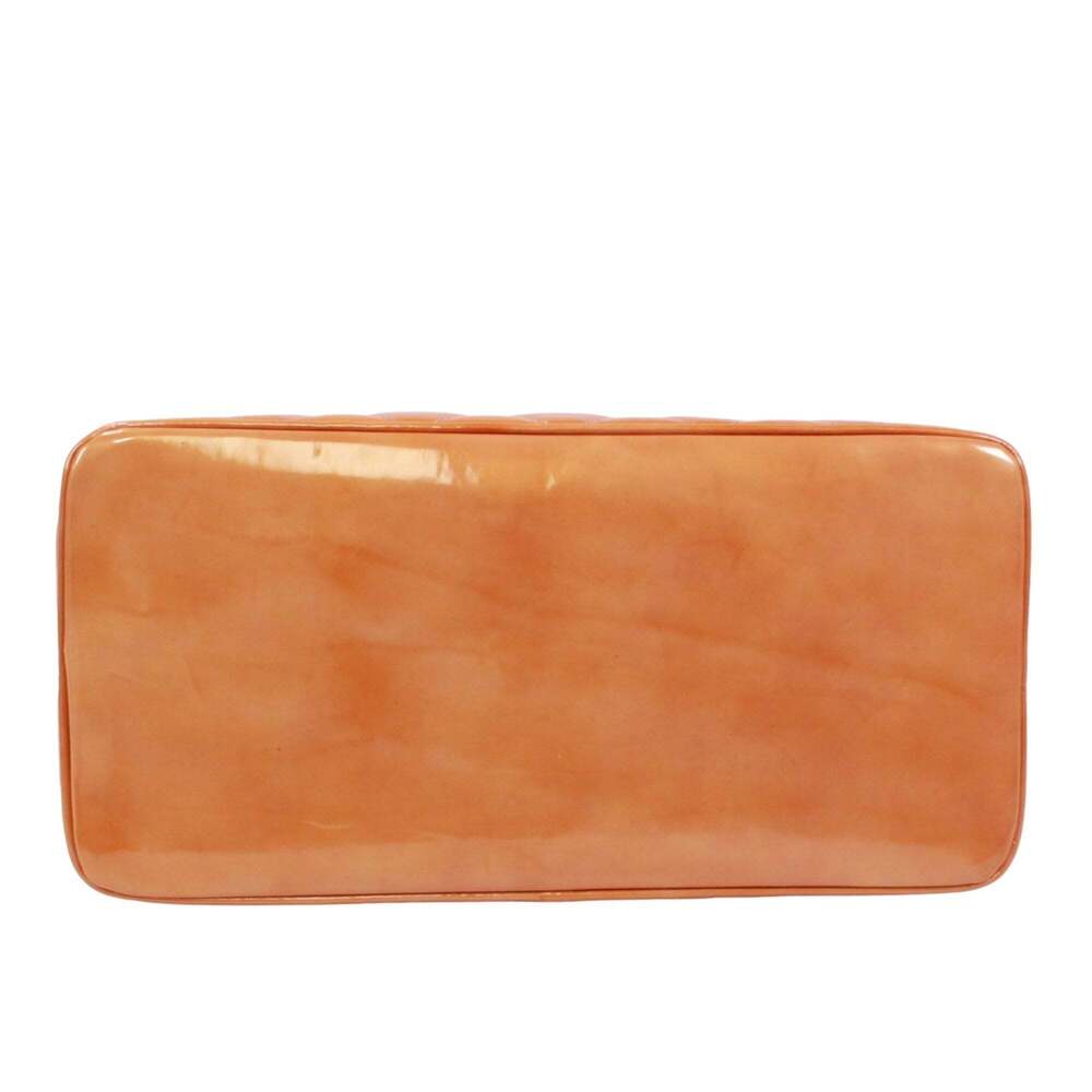 CHANEL Orange Leather Reissue Tote Bag - Picture 4 of 16